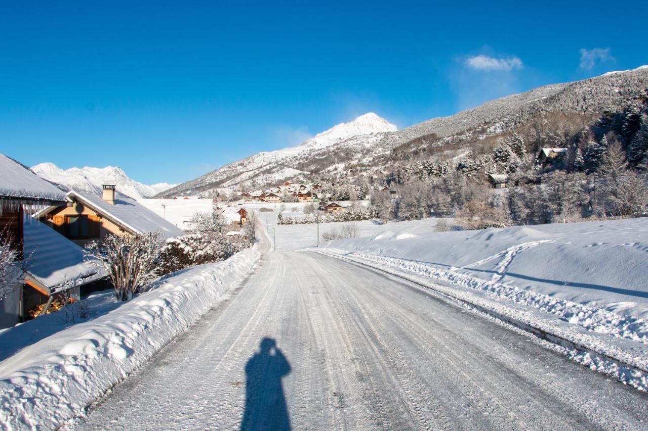 Chalet Premium -Acces Pied De Piste En Navette Saint-Chaffrey Exterior foto