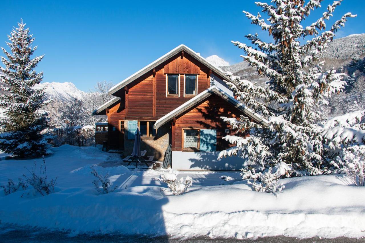 Chalet Premium -Acces Pied De Piste En Navette Saint-Chaffrey Exterior foto