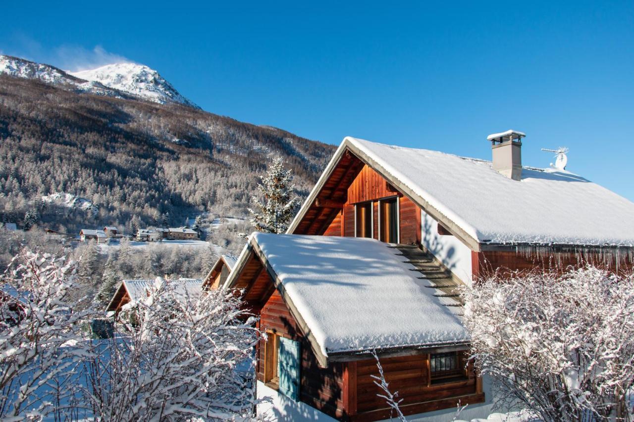 Chalet Premium -Acces Pied De Piste En Navette Saint-Chaffrey Exterior foto